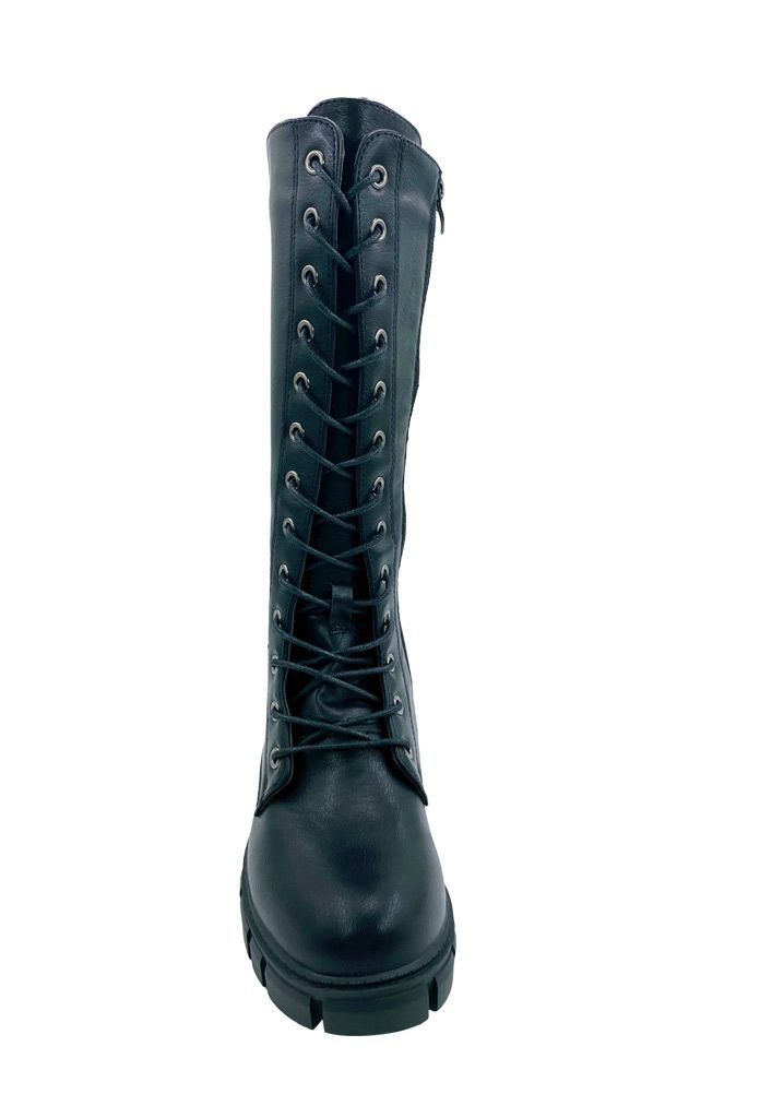 Bota ZB003 Gamuza Ecológica Negro-2