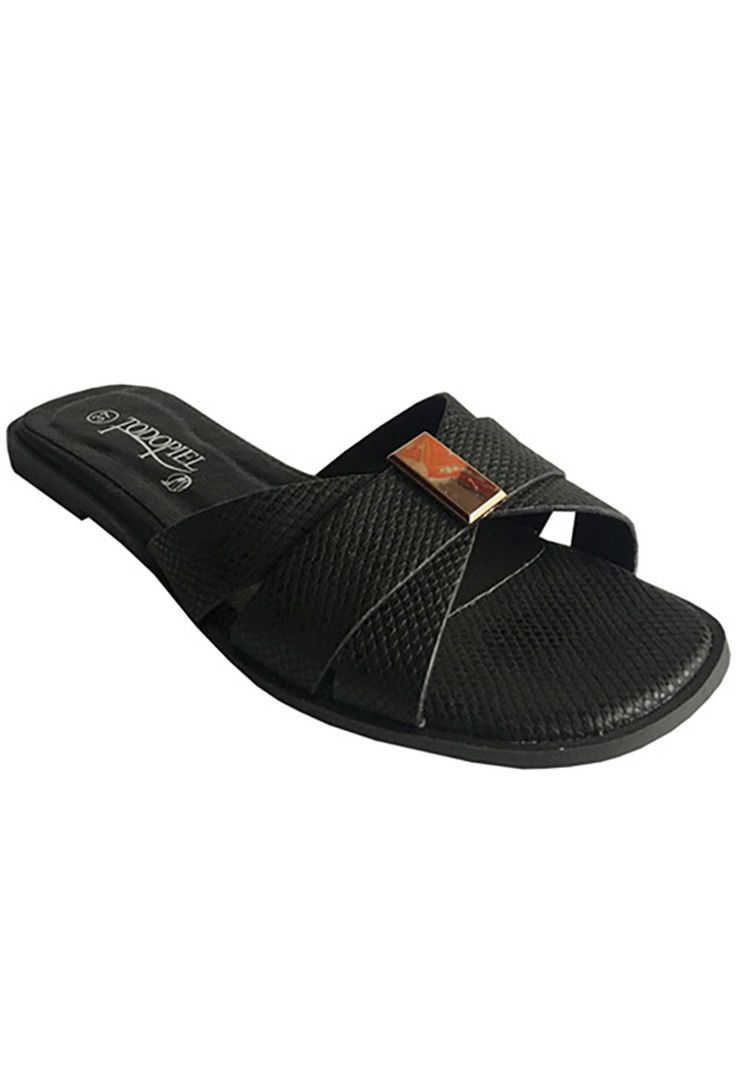 Sandalia Ecocuero ZAY57 Negro-1