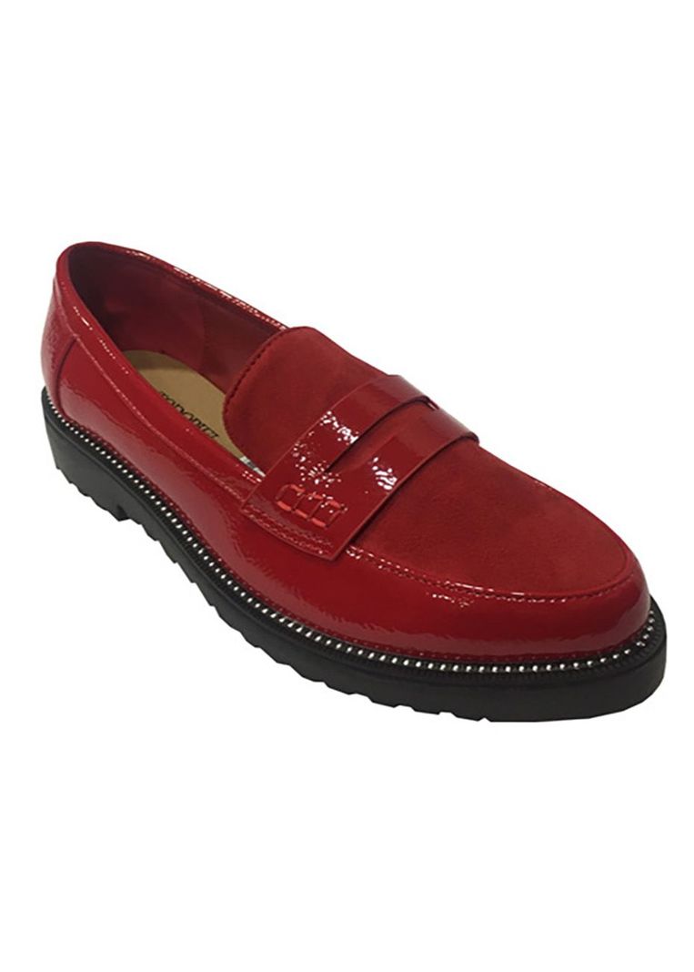 Mocasín Ecocuero ZAW67 Rojo-1