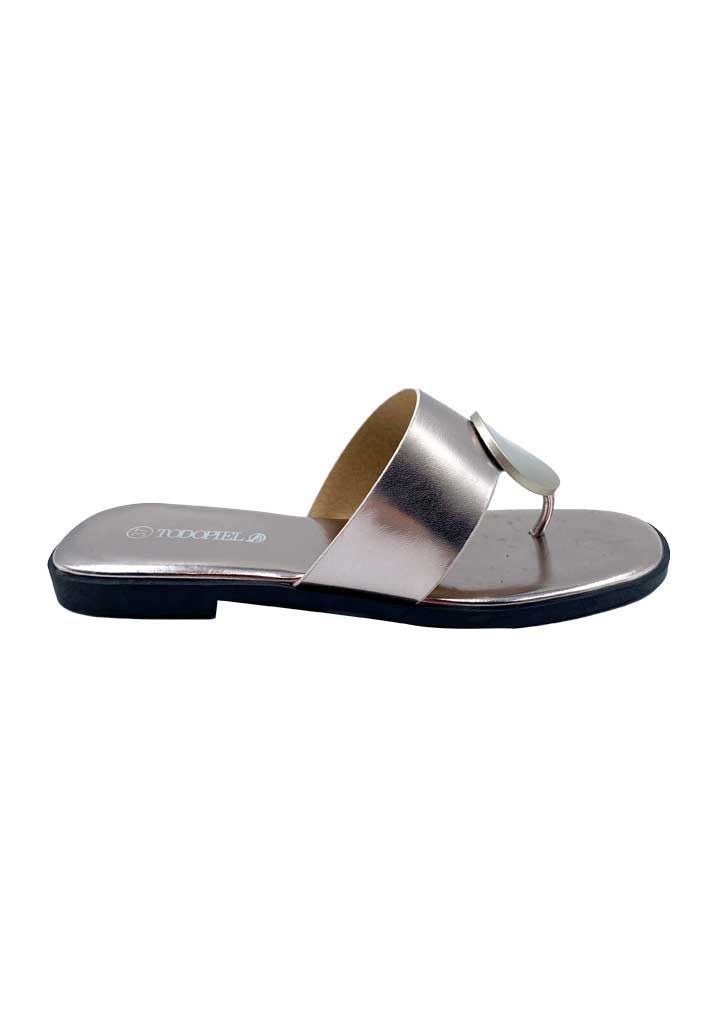 Sandalia Ecocuero ZB036 Plata-0