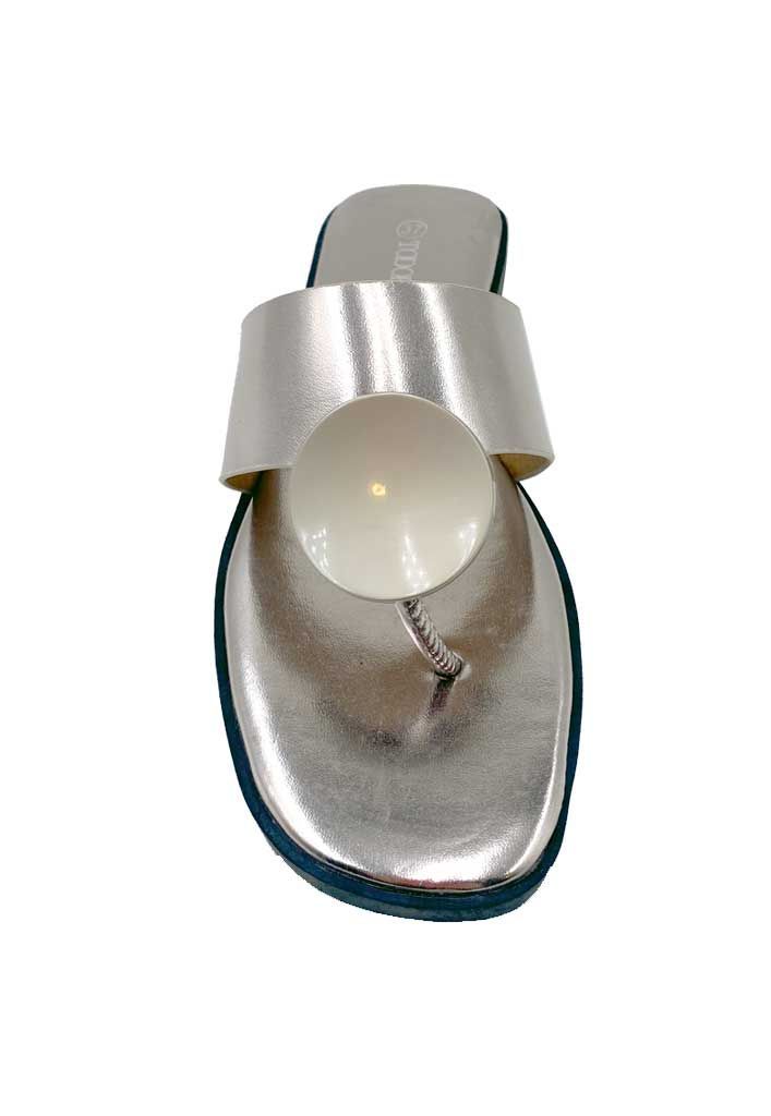 Sandalia Ecocuero ZB036 Plata-2