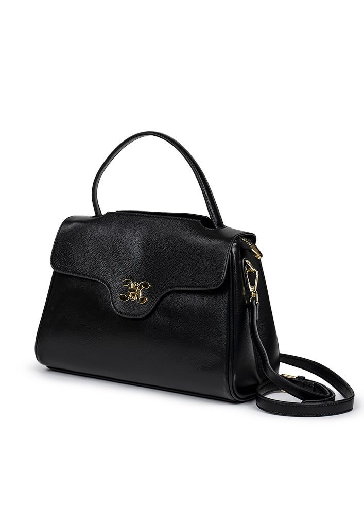 Cartera ecocuero CRU98 Negro-2