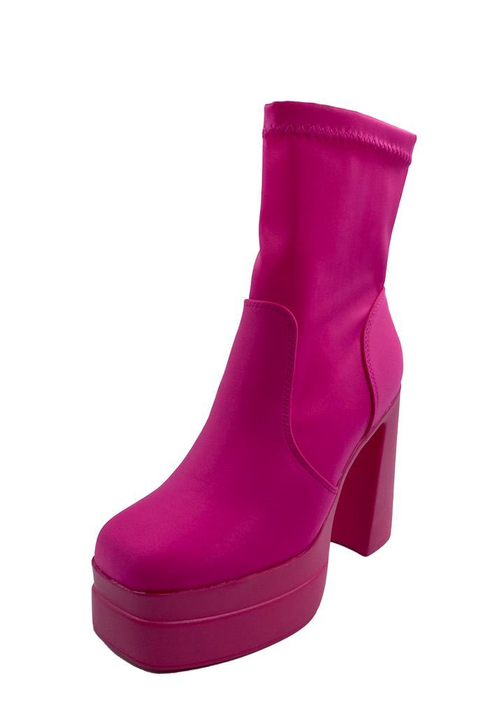 Botin ZAZ62 Textil Fucsia-3