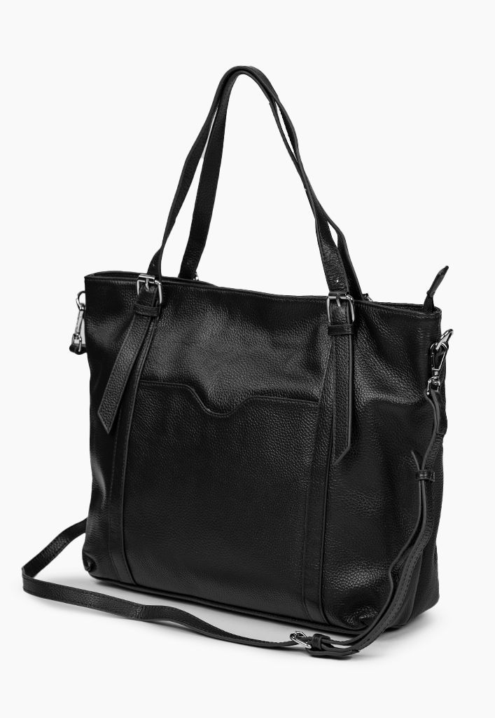Cartera cuero CRU86 Negro-1