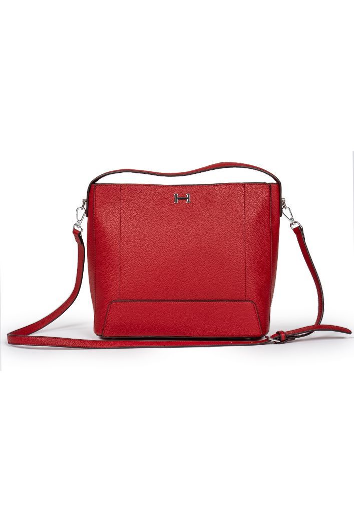 Cartera ecocuero CRU95 Rojo-0