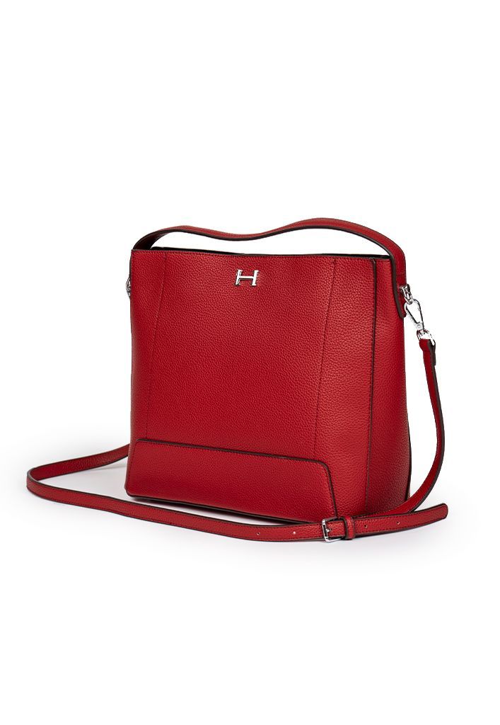 Cartera ecocuero CRU95 Rojo-2