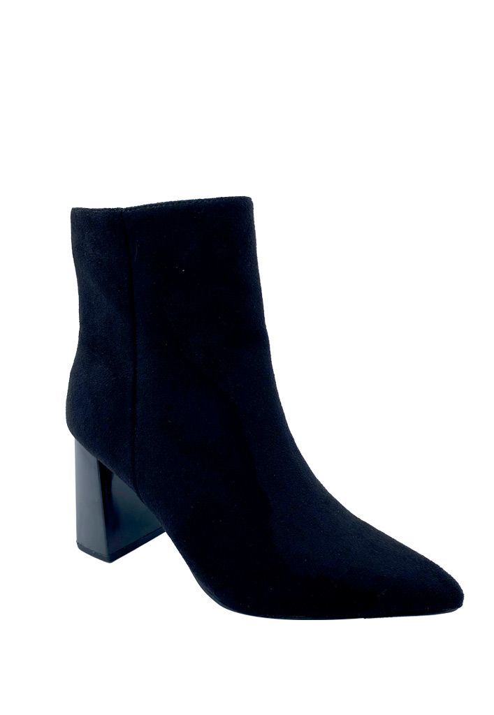 Botin ZAZ89 Gamuza Ecológica Negro-1