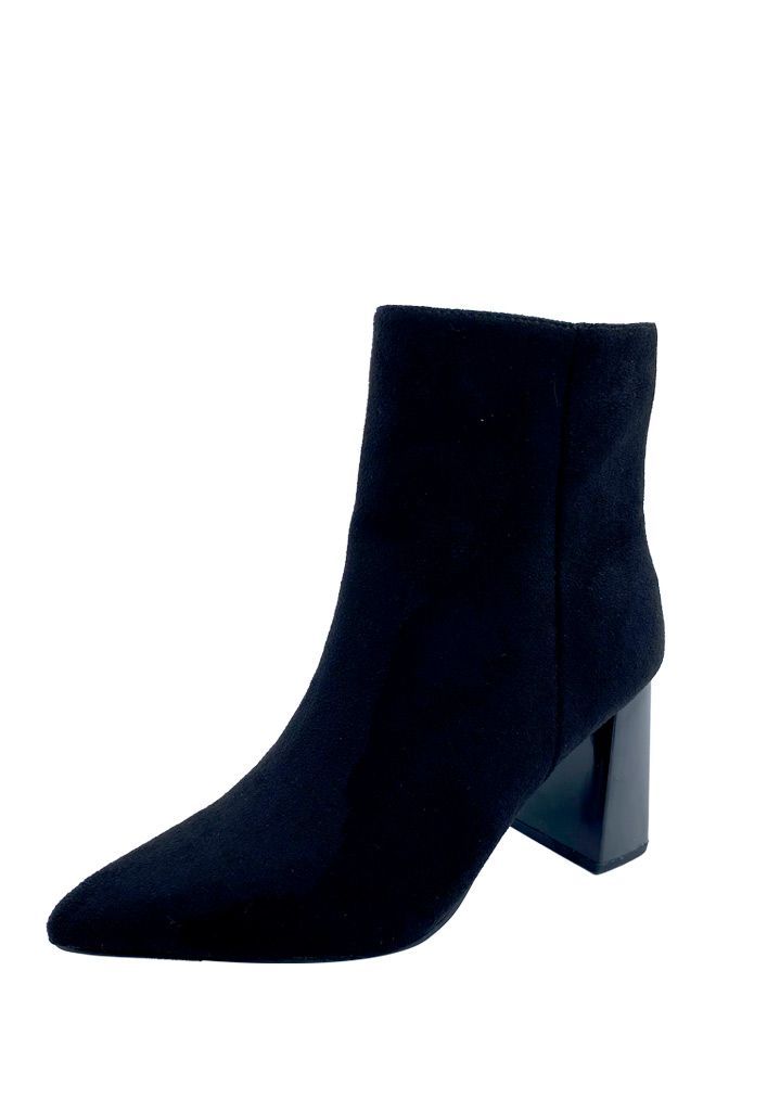 Botin ZAZ89 Gamuza Ecológica Negro-3