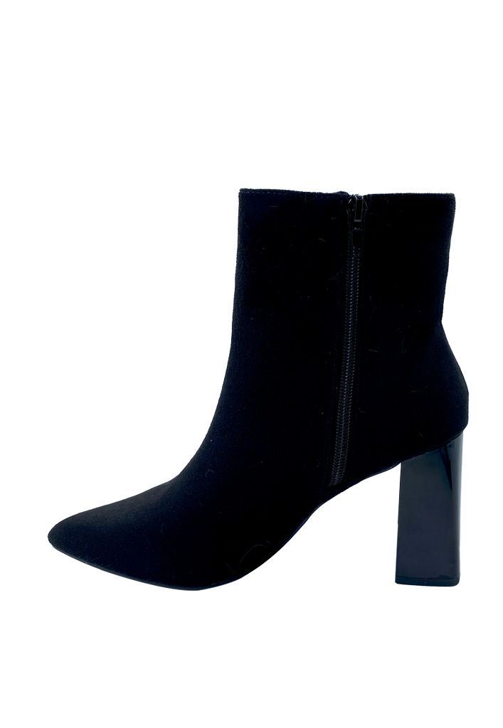 Botin ZAZ89 Gamuza Ecológica Negro-4