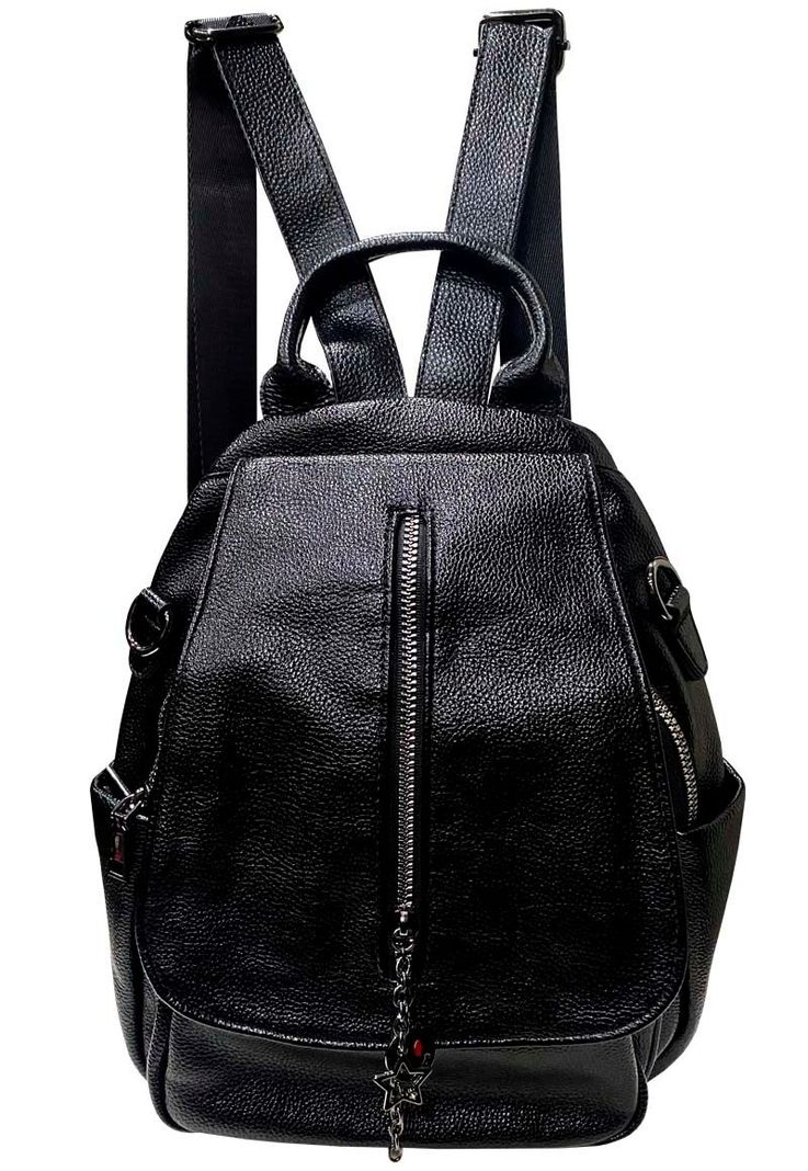 Mochila Cuero CRU43 Negro-0