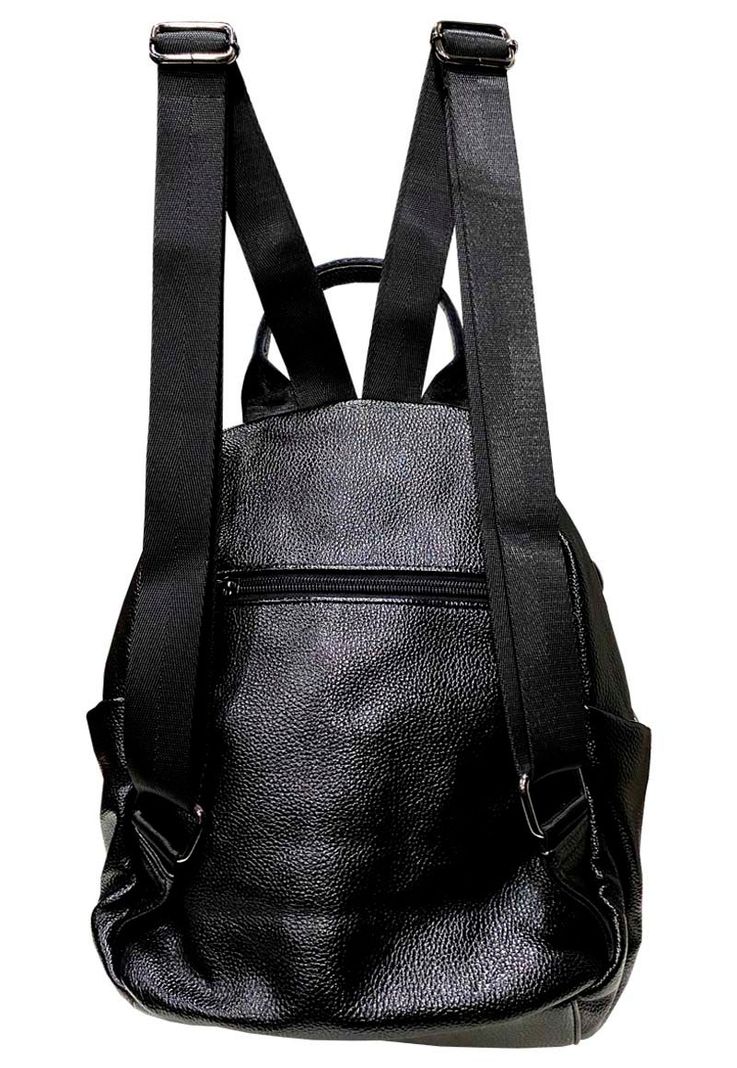 Mochila Cuero CRU43 Negro-2