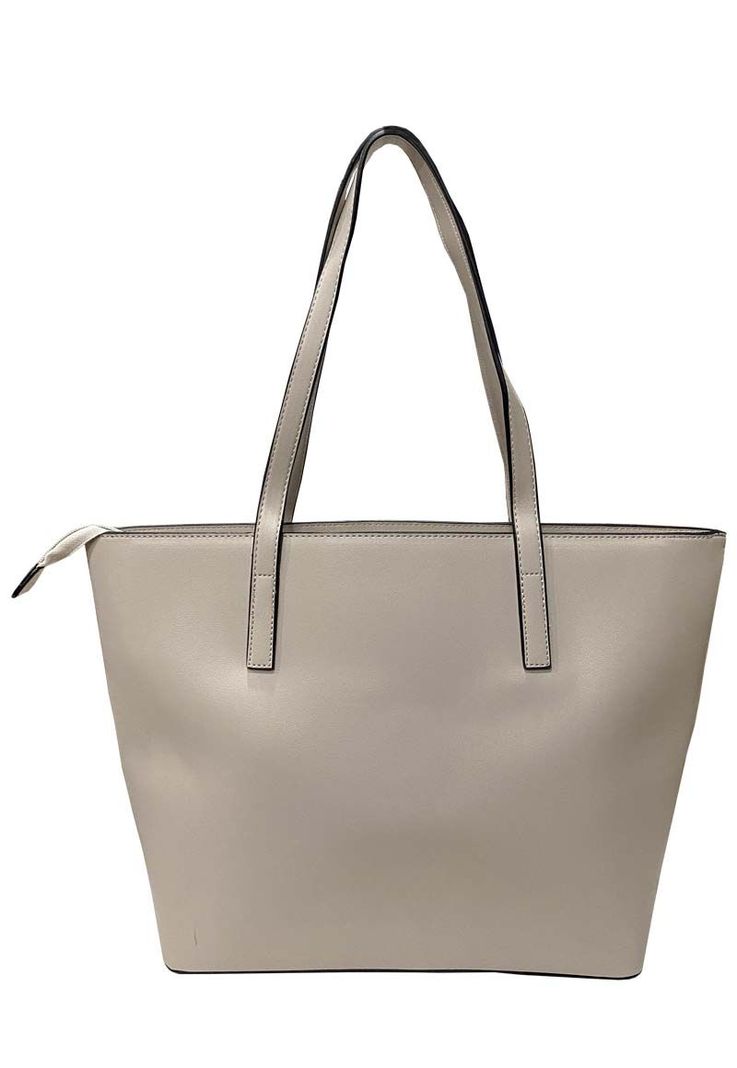 Cartera Cuero Ecológico CRT54 Gris-2