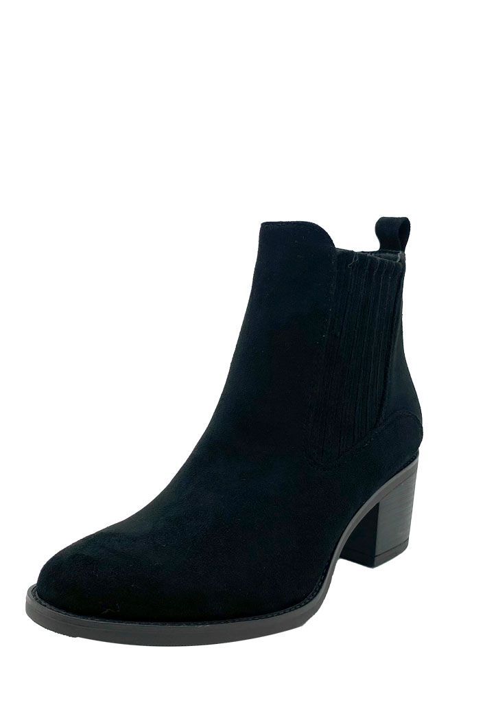 Botin ZAZ94 Gamuza Ecológica Negro-3