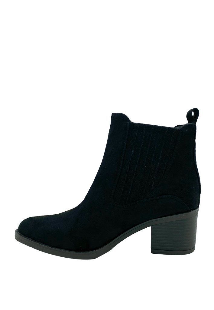 Botin ZAZ94 Gamuza Ecológica Negro-4