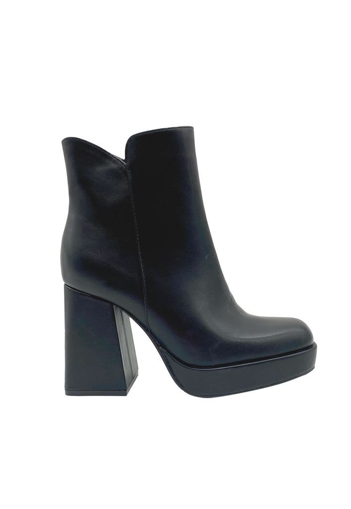 Botin Mujer Negro ZB050-0