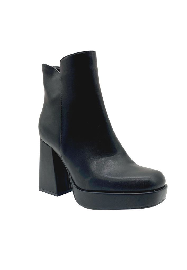 Botin Mujer Negro ZB050-1