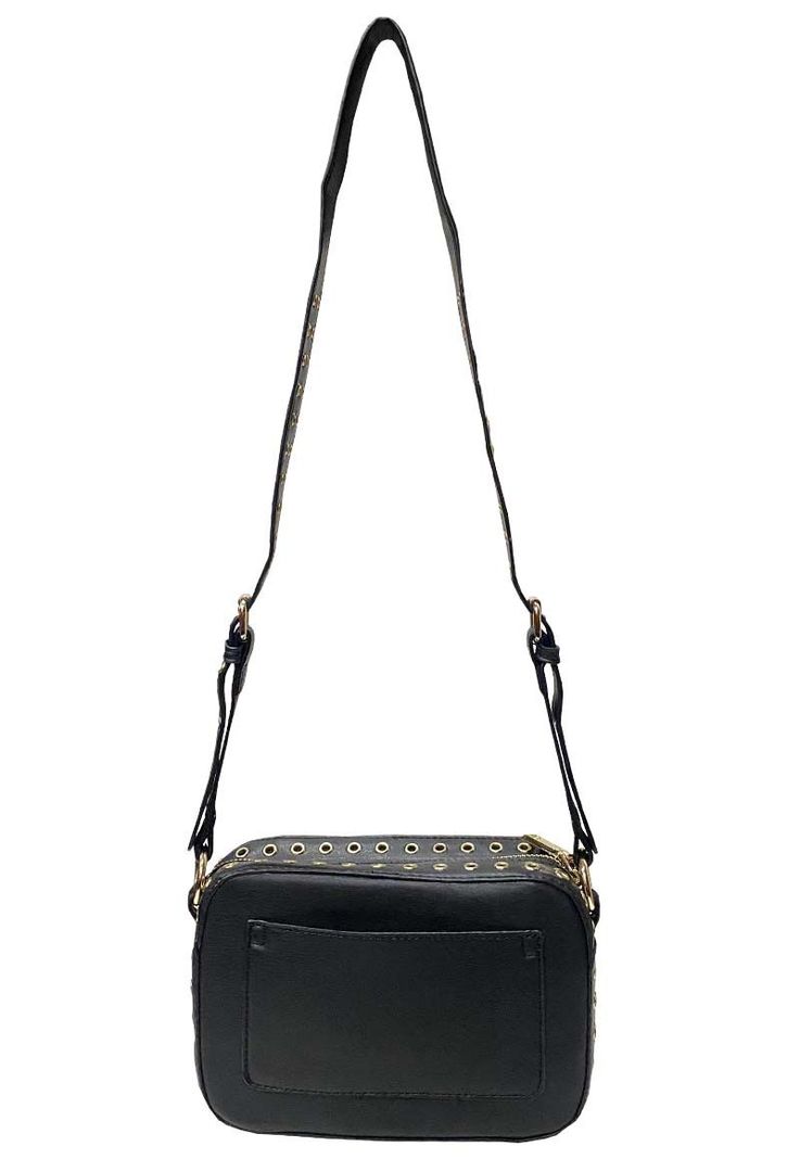 Cartera Cuero Ecológico CRM14 Negro-2