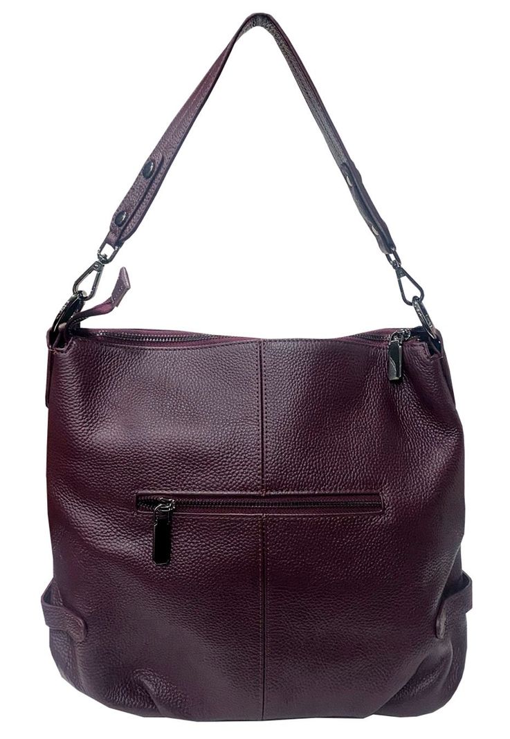 Cartera Cuero CRT37 Burdeo-2