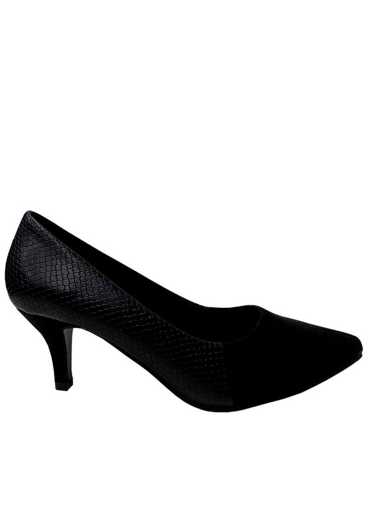 Zapato Reina Ecocuero ZAU30 Negro