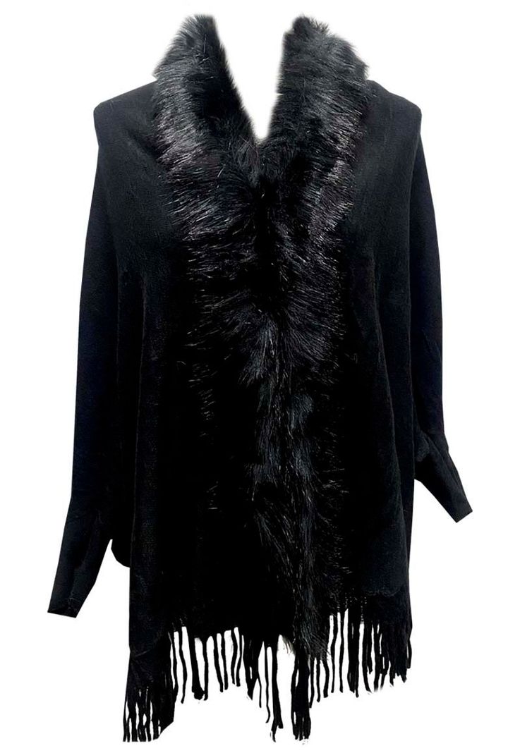 Poncho PO057 Negro