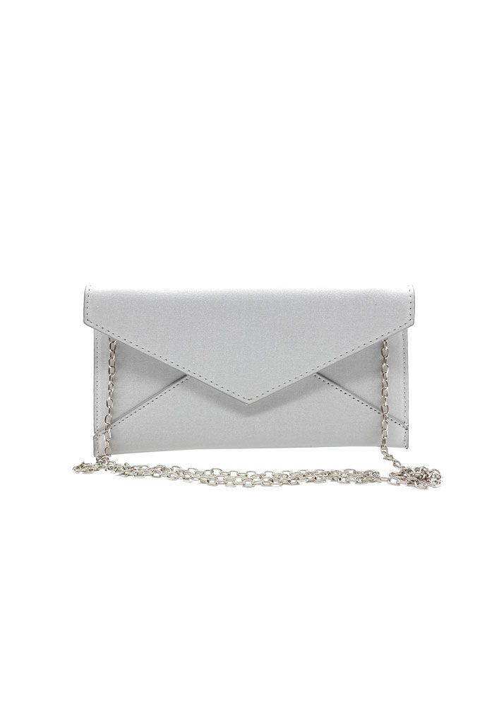 Cartera de fiesta Tela Blanco CRX30-0