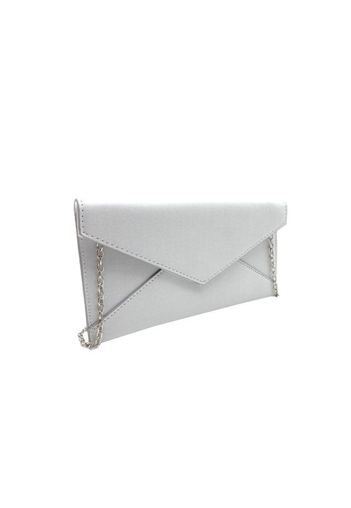Cartera de fiesta Tela Blanco CRX30-1