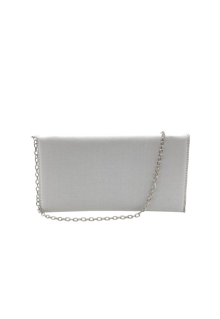 Cartera de fiesta Tela Blanco CRX30-2