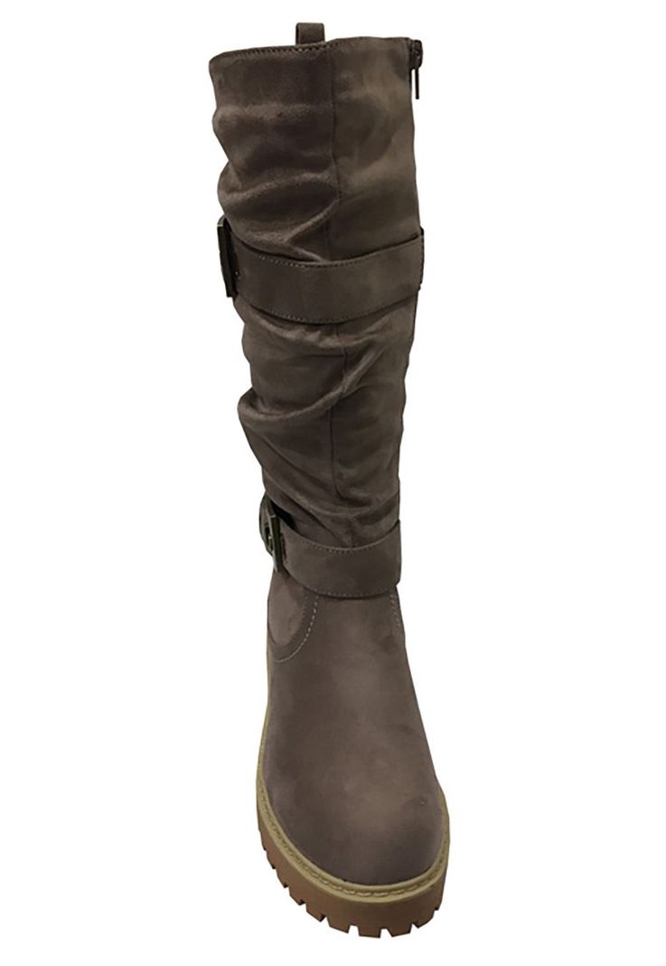 Bota Gamuza Ecológica ZAV21 Nude-2