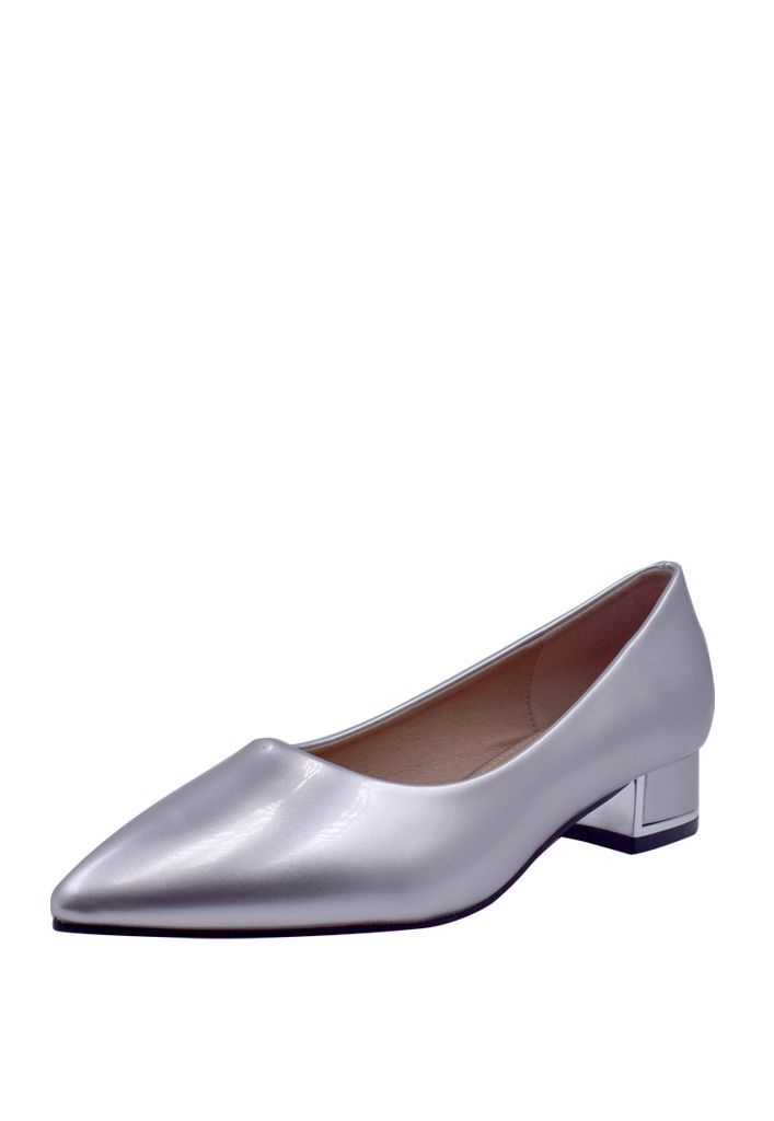 Ballerina Ecocuero ZAU20 Plata-3