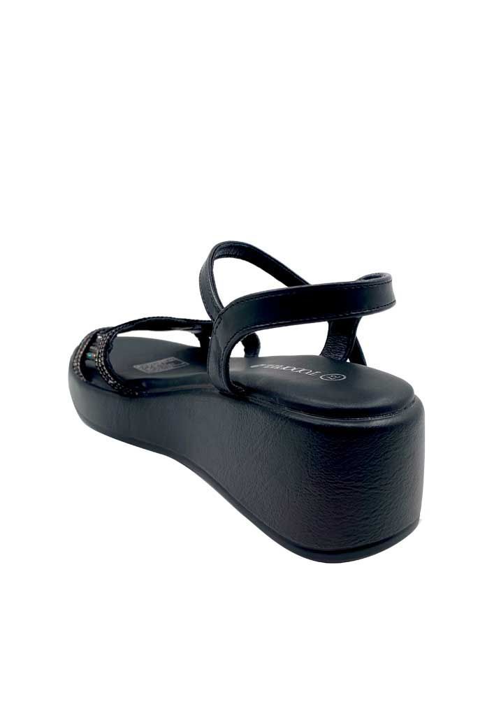 Sandalia Mujer Negro ZB025-4