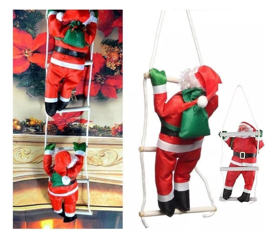 Viejo Pascuero  Adorno Navidad Colgante -0