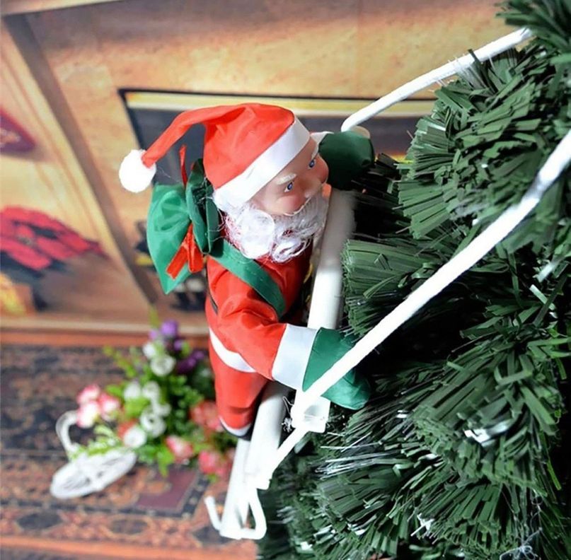 Viejo Pascuero  Adorno Navidad Colgante -1