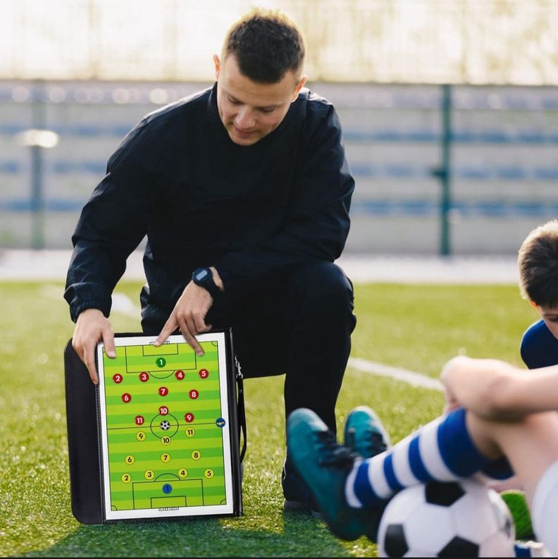 Pizarra Táctica Entrenador De Fútbol Magnética-1