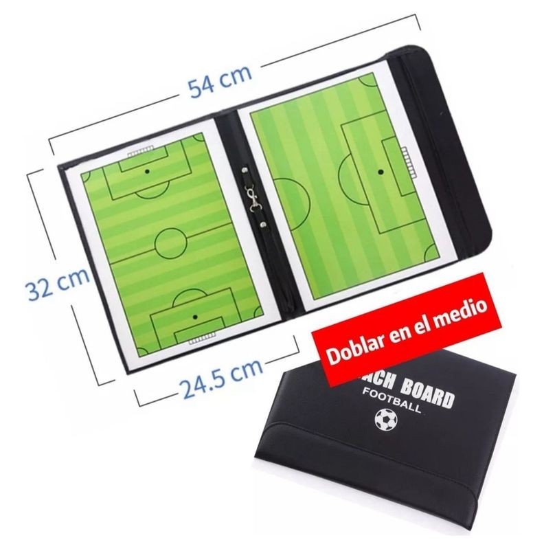 Pizarra Táctica Entrenador De Fútbol Magnética-2