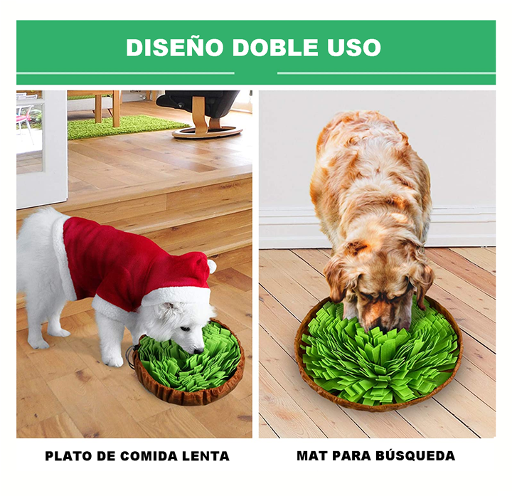 Manta olfativa de entrenamiento y alimentación Perro-3