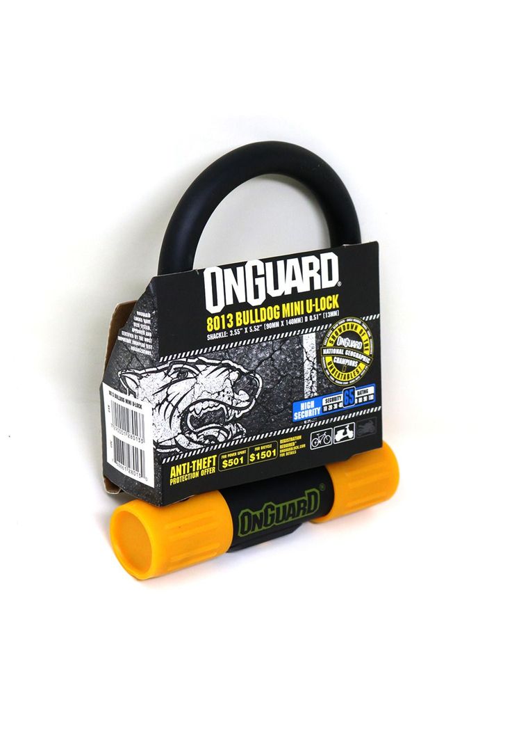 Candado Onguard Ulock Bulldog Extra Fuerte Para Bicicleta-1