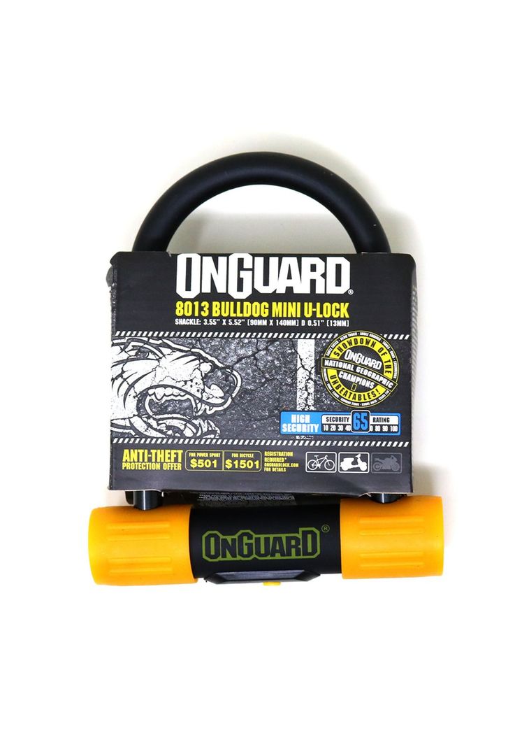 Candado Onguard Ulock Bulldog Extra Fuerte Para Bicicleta-2