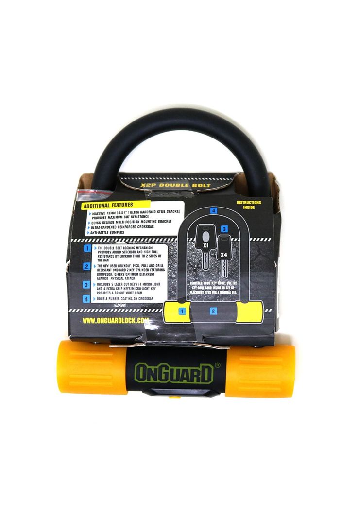 Candado Onguard Ulock Bulldog Extra Fuerte Para Bicicleta-3