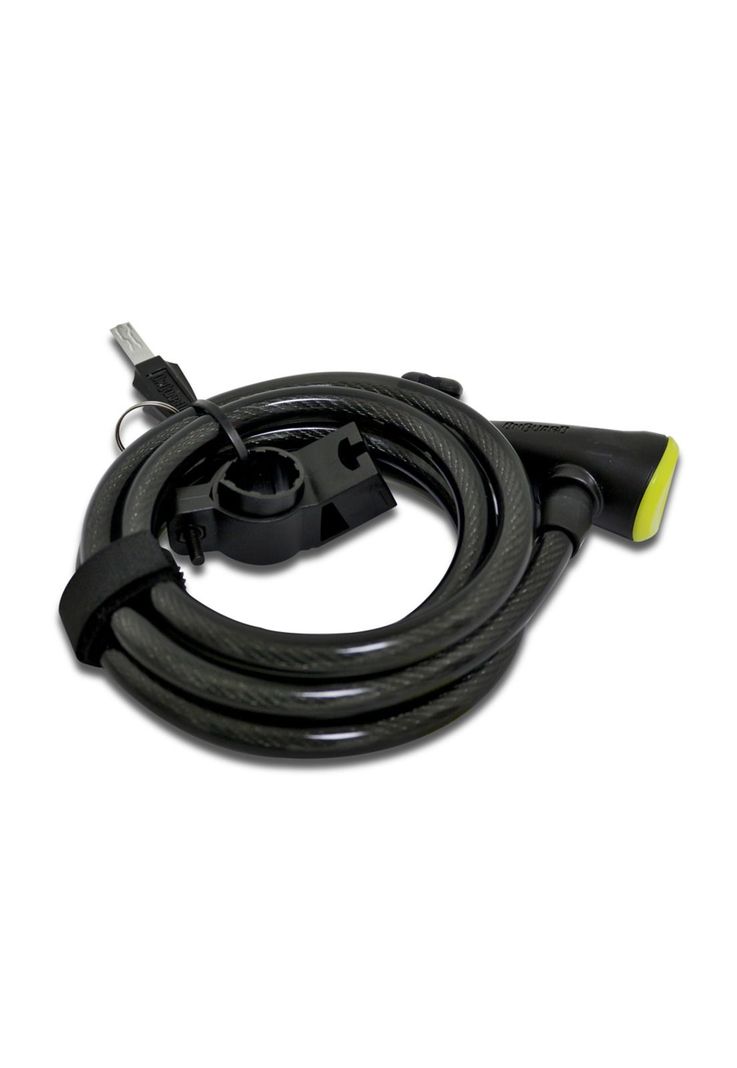 Candado On Guard Espiral NS 180x12mm Amarillo-0