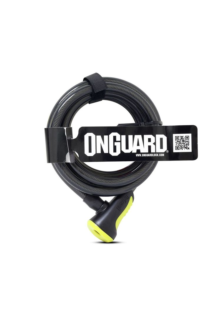 Candado On Guard C/Llave 180MM  X 12mm Amarillo-0