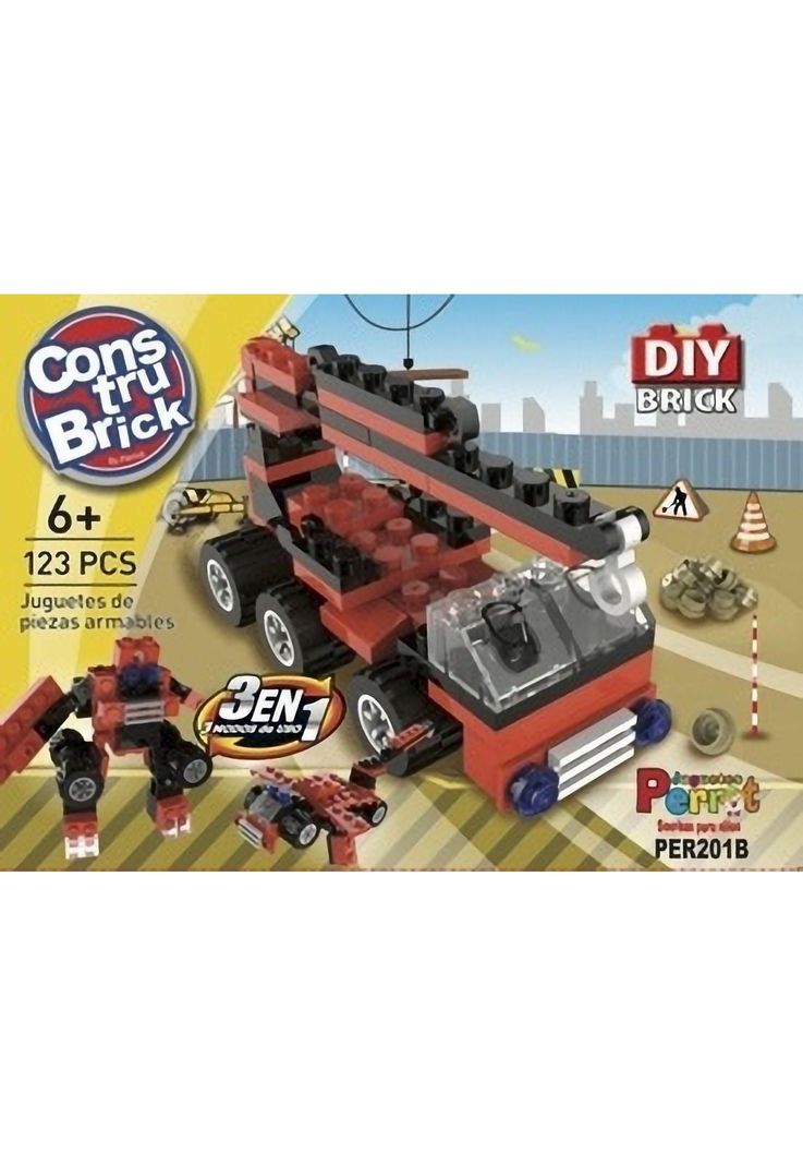 Juego Constru Brick Gran Grua 3 En 1 | Lego Compatible-0