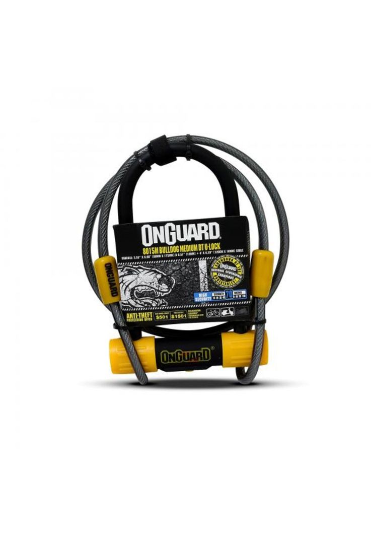 Candado On Guard U-Lock Bulldog Medium DT Cab-0