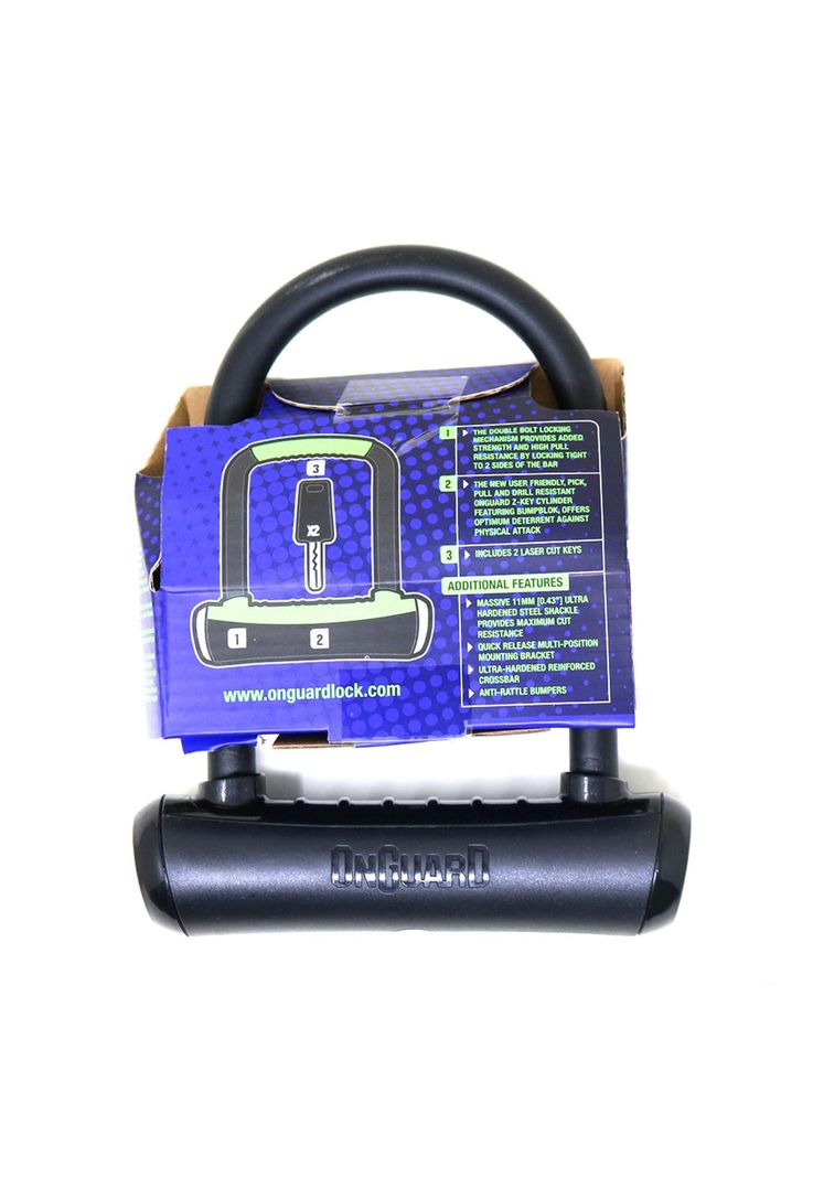 Candado Bicicleta Onguard U-lock Ns Mini 90 X 140 Mm-2