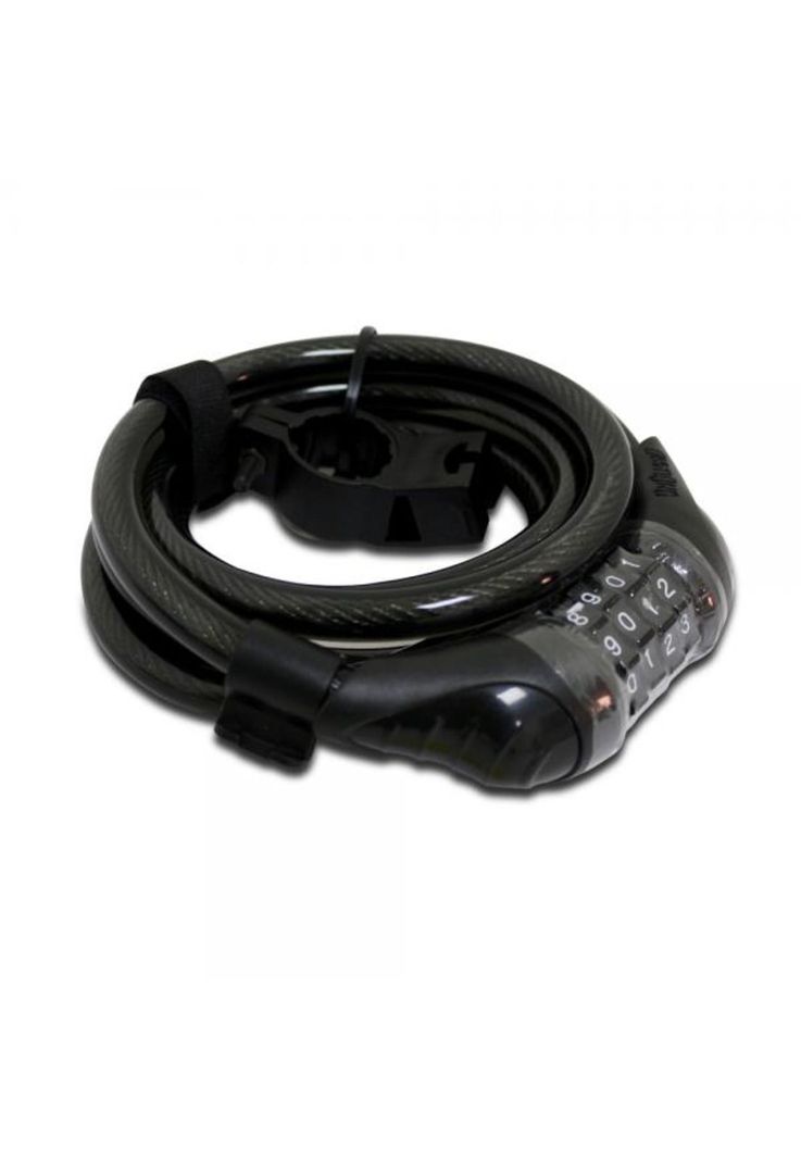 Candado On Guard Espiral Clave NS 180x12Negro-0
