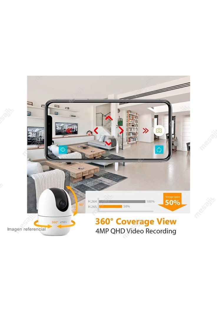 Camara Seguridad Ip Imou Domo Motorizada Wifi 3mp-1