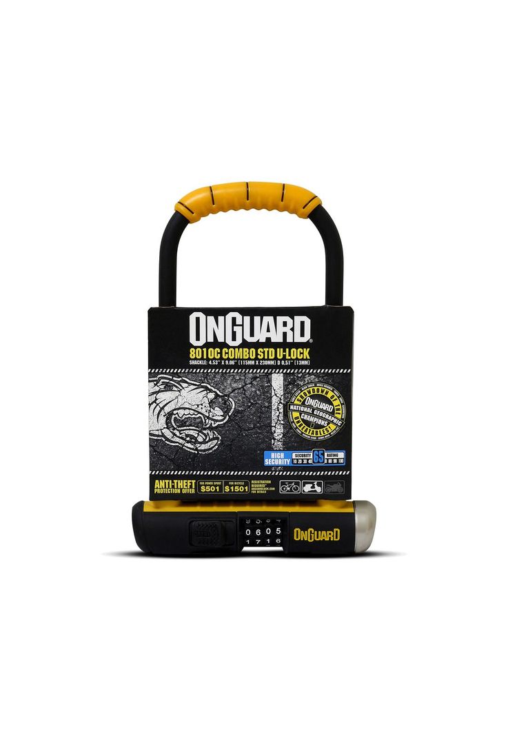 Candado Bicicleta Onguard U-lock Clave Std 115mx230m-0