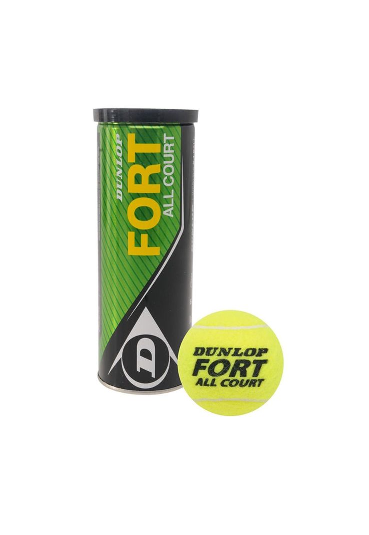 Pelota De Tenis Dunlop Fort Profesional All Court Lata X3-0