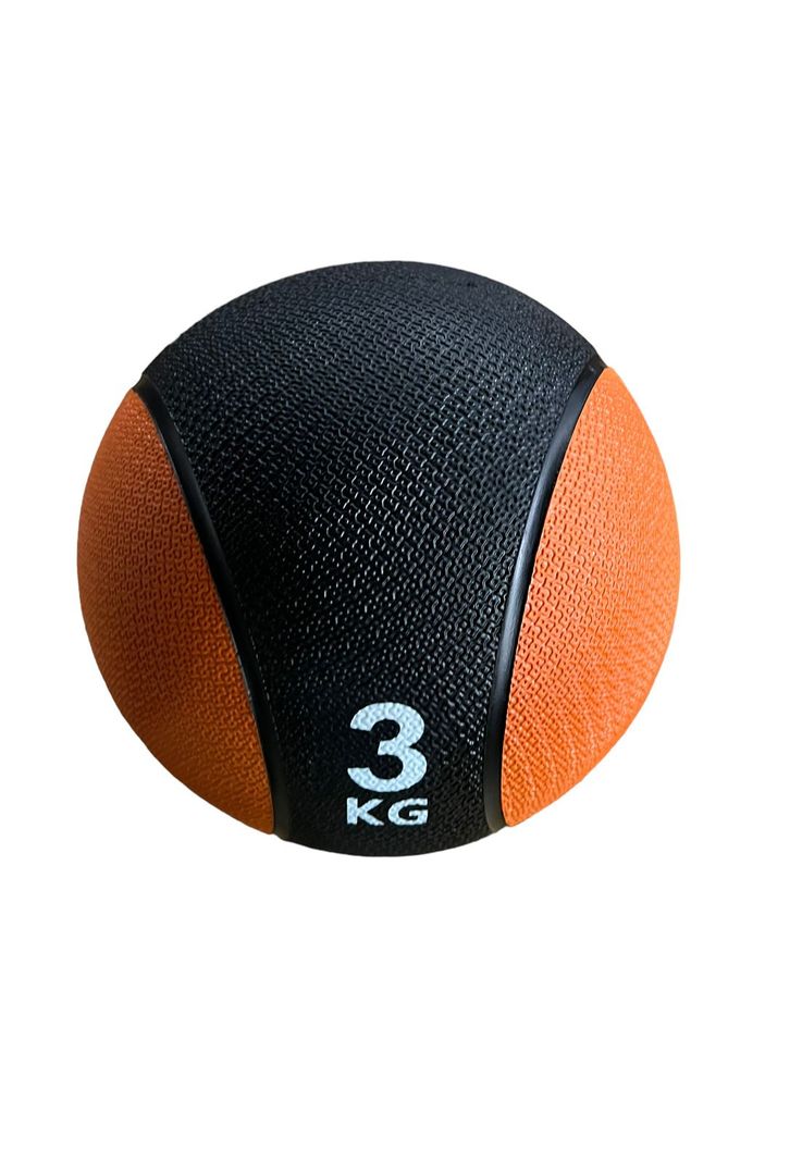 Balon Medicinal Con Rebote | Kinesiologia | Crossfit 3 KG-1
