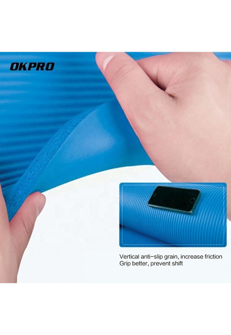 Mat Yoga 15 Mm Pilates Extra Grueso Largo-4