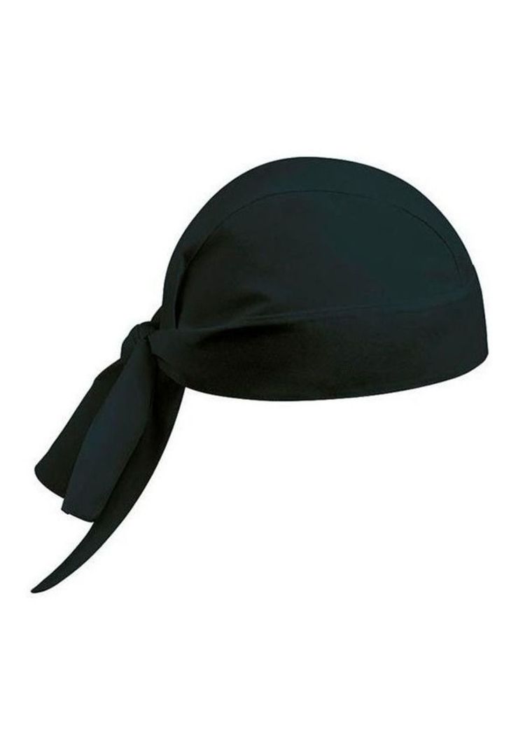 Pack X 4 Gorro O Bandana De Cocina Negro Chef-0